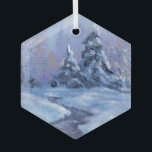 「冬の至」オルナンメント ガラスオーナメント<br><div class="desc">雪がなければクリスマスも同じじゃない！新しいオーナメントで休日を明るくする。特別な人に最適な贈り物！</div>