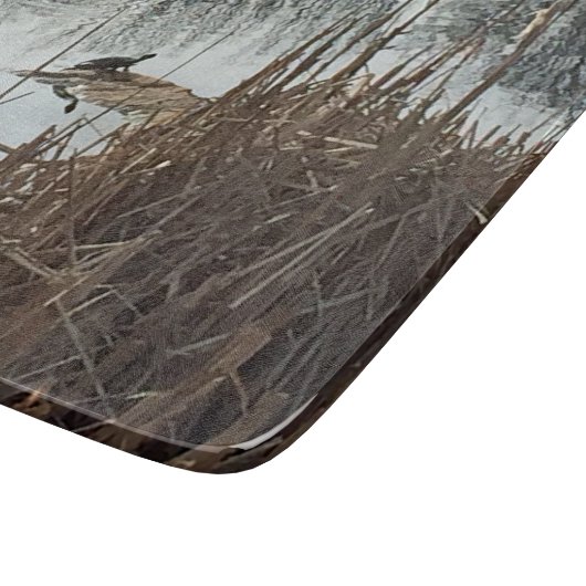 冬の至 カッティングボード (角)