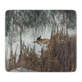 冬の至 カッティングボード (正面)