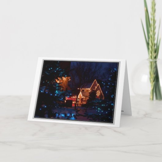 冬の至 カード (正面)