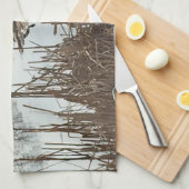 冬の至 キッチンタオル (四つ折り)