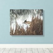 冬の至 キャンバスプリント (インサイチュ (ウッドフロア))