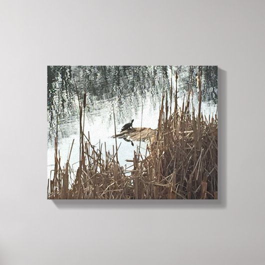 冬の至 キャンバスプリント (正面)