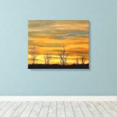 冬の至 キャンバスプリント (インサイチュ (ウッドフロア))