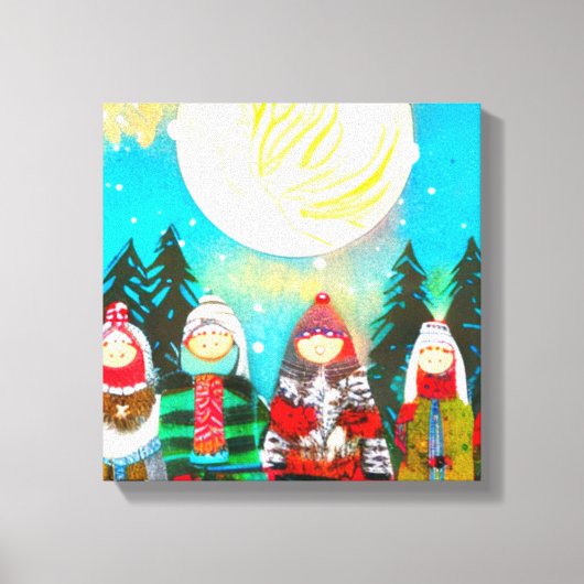 冬の至 キャンバスプリント (正面)