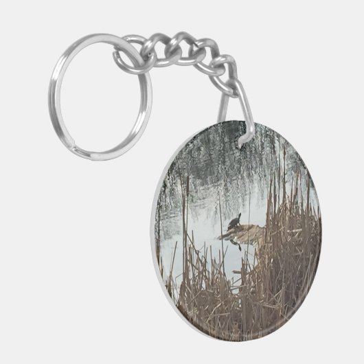 冬の至 キーホルダー (正面左)