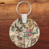 冬の至 キーホルダー (正面)