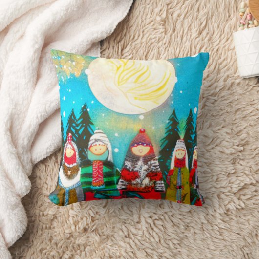 冬の至 クッション (ブランケット)