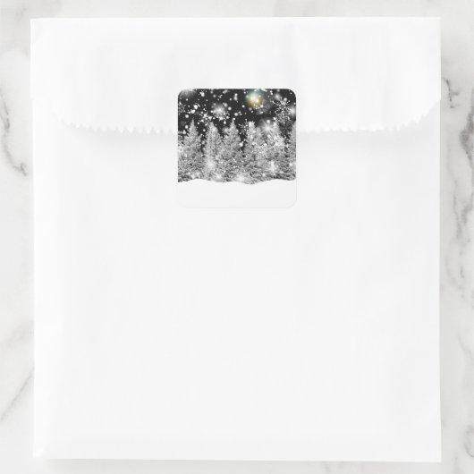 冬の至 スクエアシール (バッグ)