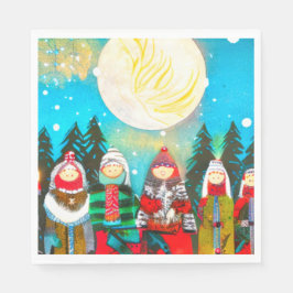 冬の至 スタンダードランチョンナプキン