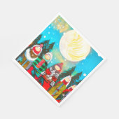 冬の至 スタンダードランチョンナプキン (角)