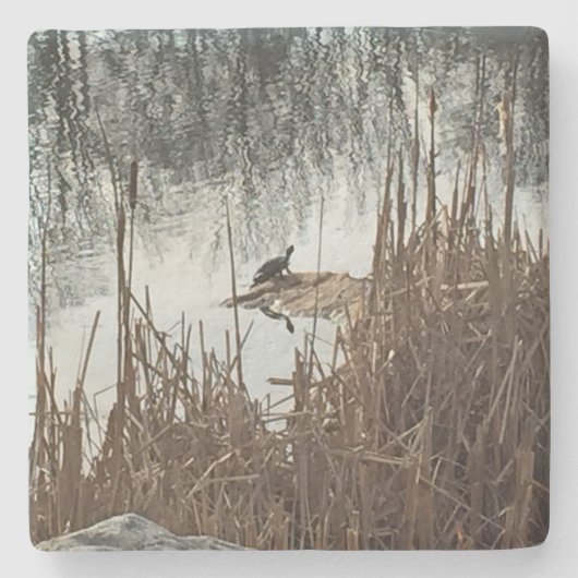 冬の至 ストーンコースター (正面)