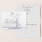 冬の至：プロスペクト公園 – 休日 箔カード (ディスプレー)