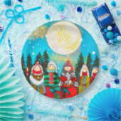 冬の至 ペーパープレート (パーティー)