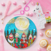 冬の至 ペーパープレート (パーティー)