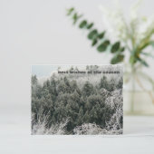 冬の至 ポストカード (スタンド正面)