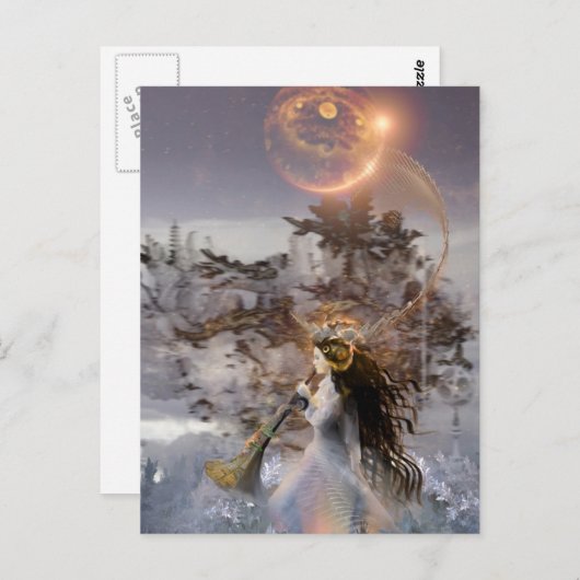 冬の至 ポストカード (正面/裏面)