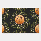 冬の至 ラッピングペーパーシート (正面)