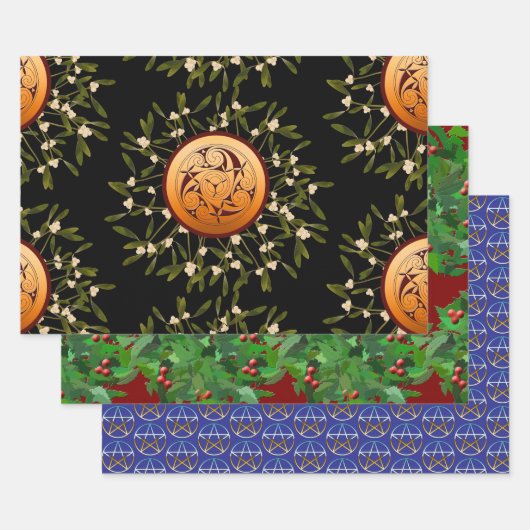 冬の至 ラッピングペーパーシート (セット)