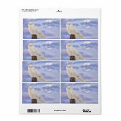 冬の至 ラベル (フルシート)