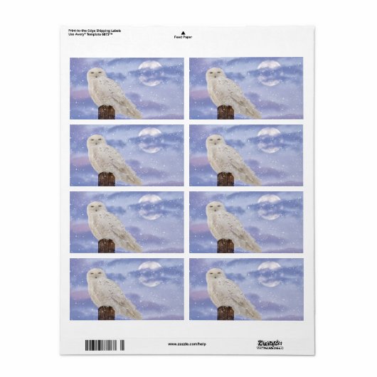 冬の至 ラベル (フルシート)