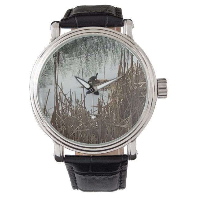 冬の至 腕時計 (正面)