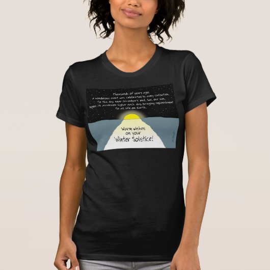 冬の至- Tシャツ (正面)