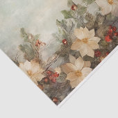 冬の花かわいらしと果実のクリスマス 薄葉紙 (詳細)