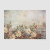 冬の花かわいらしと果実のクリスマス 薄葉紙 (正面)