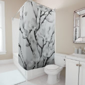 冬の花の収集シャワーカーテン シャワーカーテン (インサイチュ)