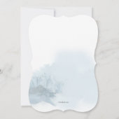 冬の花の招待状 招待状 (裏面)