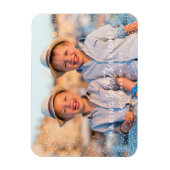 冬の花クリスマスフォトマグネット マグネット (縦)