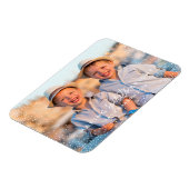 冬の花クリスマスフォトマグネット マグネット (左側)