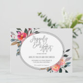 冬の花リースの駆け落ち発表 案内状 (スタンド正面)