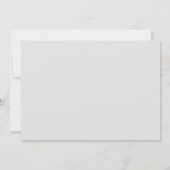 冬の花リースの駆け落ち発表 案内状 (裏面)