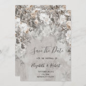 冬の花ワンダーランド日付を保存 セーブザデート (正面/裏面)