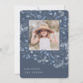 冬の花束 |ハヌカー写真 シーズンカード (正面)