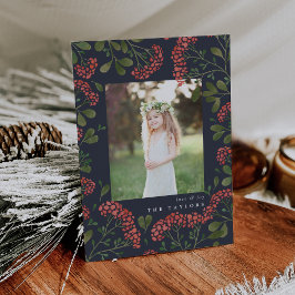 冬の花束 |ホリデーフォトカード シーズンカード