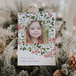 冬の花束 |ホリデーフォトカード シーズンカード