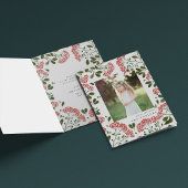 冬の花束 |折り畳みホリデーカード シーズンカード