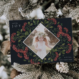 冬の花束 |水彩植物写真 シーズンカード