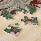 冬の花賛美咲き ジグソーパズル (側面)