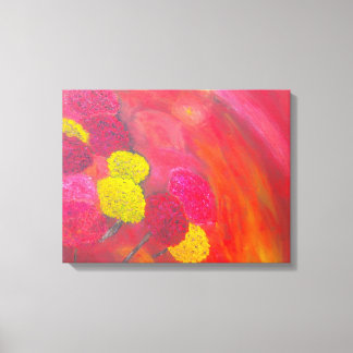 冬の花16x20ラップのキャンバス キャンバスプリント