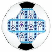 冬の花 サッカーボール (正面)