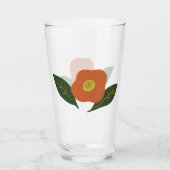 冬の花 タンブラーグラス (裏面)