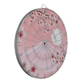 冬の花 ダーツボード (正面左)