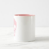 冬の花 ツートーンマグカップ (中央)