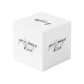 冬の花 フォトキューブ (裏面アングル)