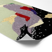 冬の芸者 ポスター (角)