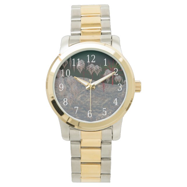 冬の芸術的ワンダーランドウォッチ 腕時計 (正面)